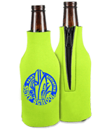 Custom Zippered Bottle Koozies