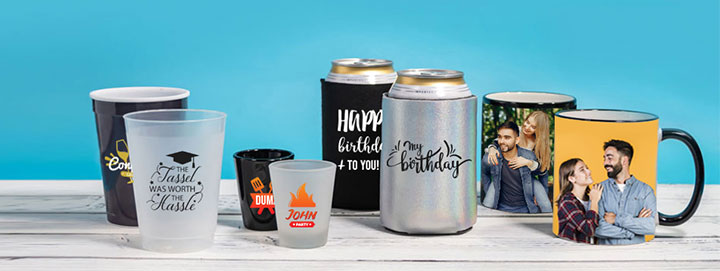 Customizable Drinkware & Koozies