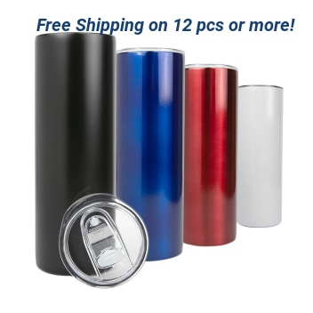 Blank 20 Oz. Stainless Steel Vacuum Insulated Tumblers