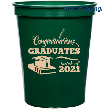 Graduation 2021 Graduates Batch Of 16oz Stadium Cups Style 127362