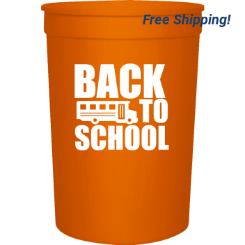 Back To School 16oz Stadium Cups Style 122276