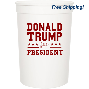Donald Trump President For 16oz Stadium Cups Style 109648