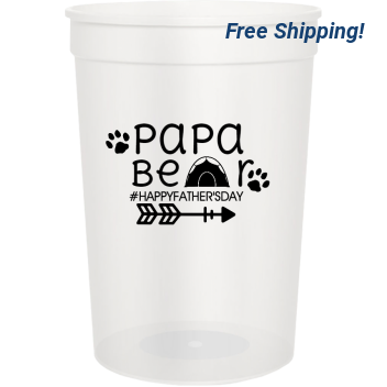 Father's Day Papa Be Happyfathersday 16oz Stadium Cups Style 119557