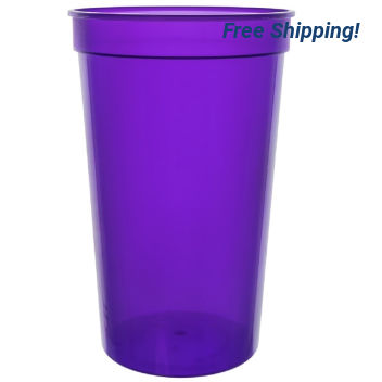 22oz Translucent Stadium Cups
