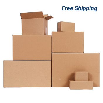 16 X 16 X 16 Inch Corrugated Boxes - Blank