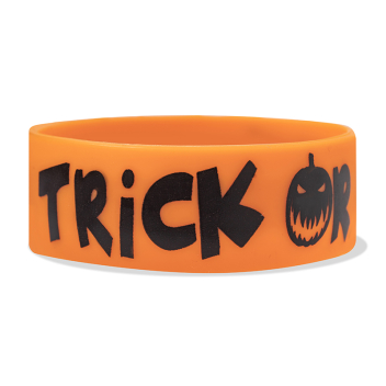 1 Inch Trick Or Treat Wristbands