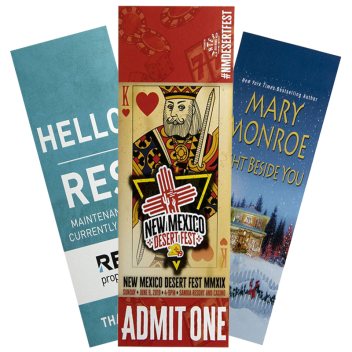2" X 6" Bookmark