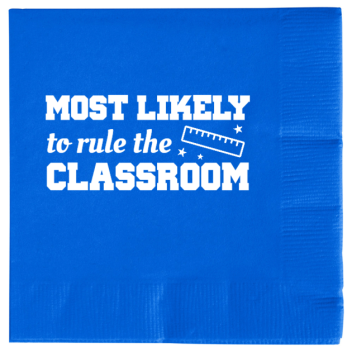Back To School Most Likely Classroom Rule The 2ply Economy Beverage Napkins Style 138777