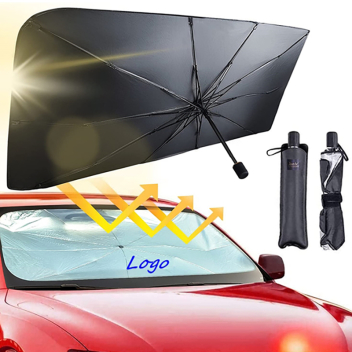 55 X 31 Inch Foldable Car Windshield Sun Shade Umbrella