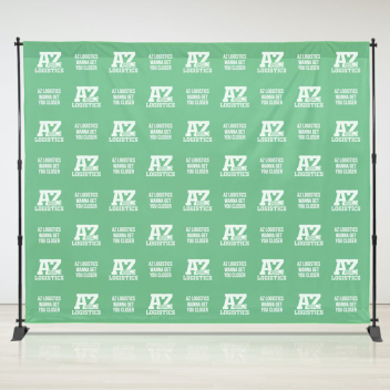 8ft X 10ft Step & Repeat Fabric Banner
