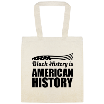 Black History Is American History Custom Everyday Cotton Tote Bags Style 146611