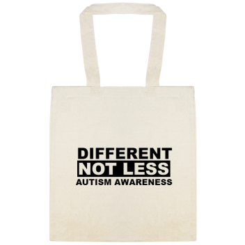 Autism Awareness Different Custom Everyday Cotton Tote Bags Style 117384
