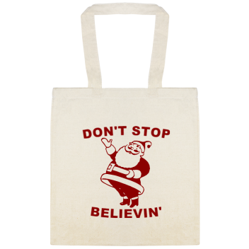 Don\'t Stop Believing Custom Everyday Cotton Tote Bags Style 145041