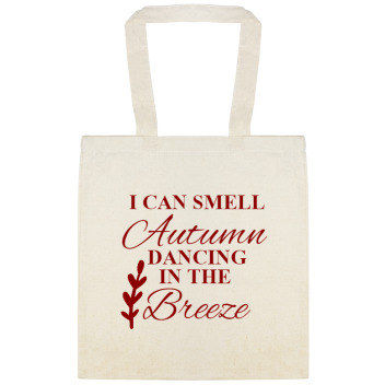 Fall I Can Smell Autumn Dancing In The Breeze Custom Everyday Cotton Tote Bags Style 141766