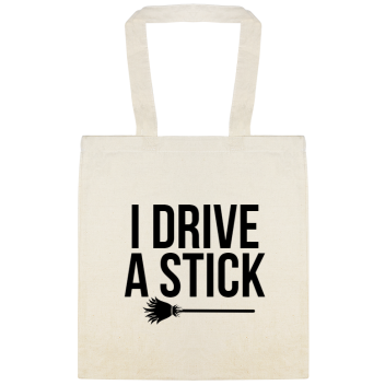 Halloween I Drive Stick Custom Everyday Cotton Tote Bags Style 142880