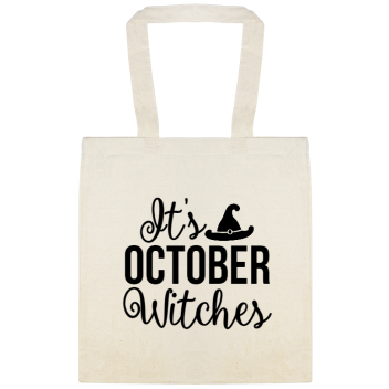 Halloween Its October Witches Custom Everyday Cotton Tote Bags Style 142585