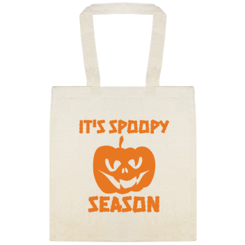 Halloween Its Spoopy Season Custom Everyday Cotton Tote Bags Style 142258