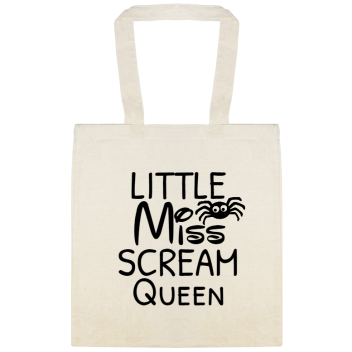 Halloween Little Miss Scream Queen Custom Everyday Cotton Tote Bags Style 143063