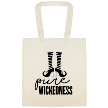 Halloween Pure Wickedness Custom Everyday Cotton Tote Bags Style 142583
