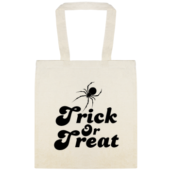 Halloween Trick Or Treat Custom Everyday Cotton Tote Bags Style 142253