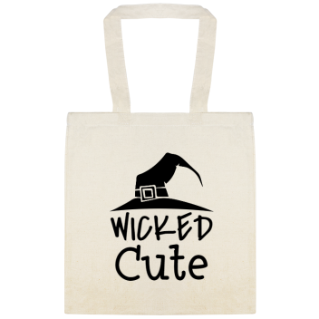Halloween Wicked Cute Custom Everyday Cotton Tote Bags Style 143060