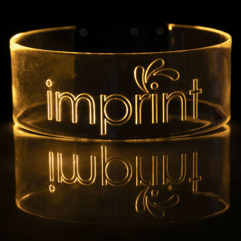 Custom Laser Engraved Led Magnetic Wristband Bracelet
