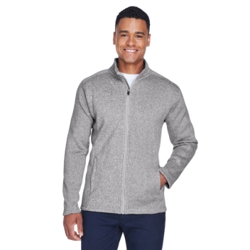 Devon & Jones Men's Bristol Full-zip Sweater Fleece Jacket
