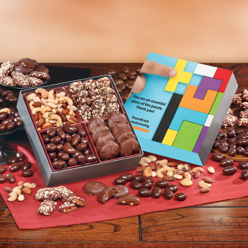 Full Color Gift Boxes With Gourmet Treats