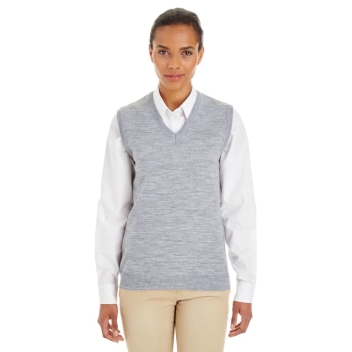 Harriton Ladies' Pilbloc™ V-neck Sweater Vest