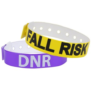 Medical Alert Regular Vinyl Wristbands