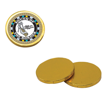 Premium Belgian Chocolate 1.5" Coins