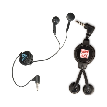 Easy-retract Earbuds