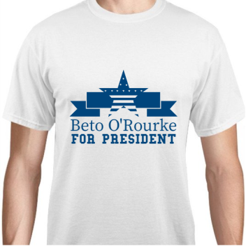 Beto O Rourke Orourke For President Unisex Basic Tee T-shirts Style 111071