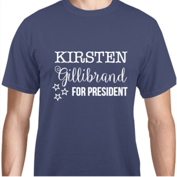 Kirsten Gillibrand For President Unisex Basic Tee T-shirts Style 110993