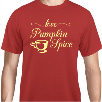 Fall Pumpkin Spice Unisex Basic Tee T-shirts Style 112178