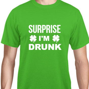 Holiday Surprise Im Drunk Unisex Basic Tee T-shirts Style 129635