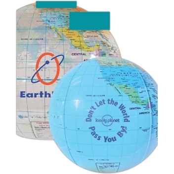 12" Globe Beach Ball