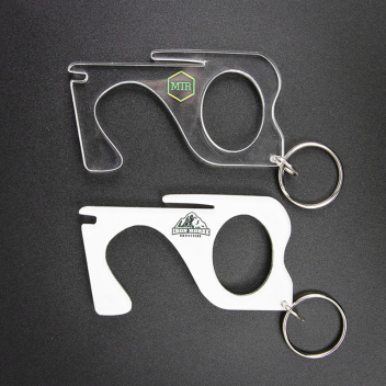 Full Color No Touch Acrylic Key Chain - Shape 3