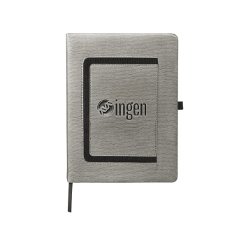 Leeman Roma Journal With Horizontal Phone Pocket