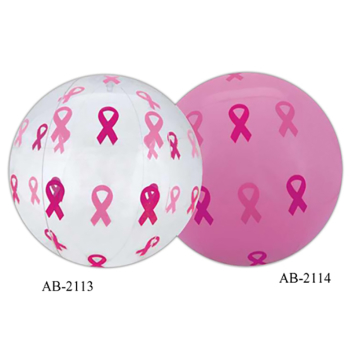 Pink Ribbon Beach Ball