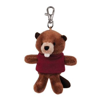 Plush Wild Bunch Key Tags- Beaver