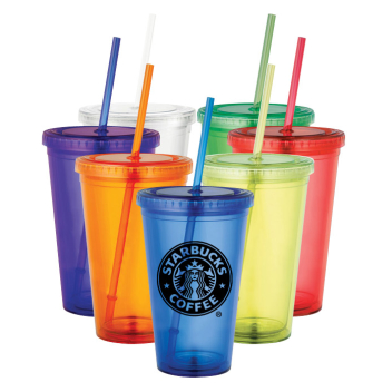 Custom Double Wall Tumbler - 16 Oz.