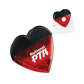 Heart Magnetic Memo Clip