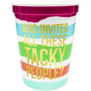 16oz Full Color Wrap Stadium Cups
