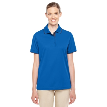 Core365 Ladies' Motive Performance Piqué Polo With Tipped Collar