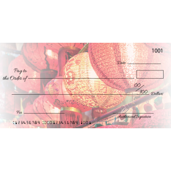 Custom Red Lantern Big Checks