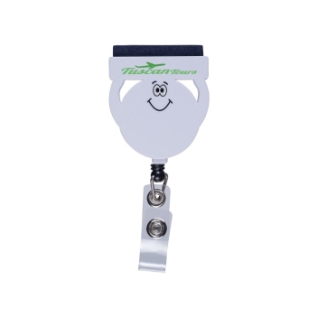 Goofy Group Badge Holder- Screen Cleaner