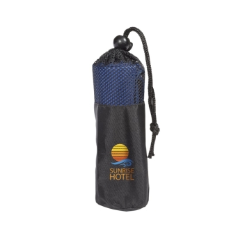 Microfiber Quick Dry And Cooling Towel In Mesh Pouch