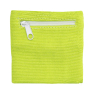 12. Zipper Sports Wristband Wallet Pouch Lime Green - Pocket