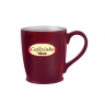 Kona Bistro Mug 16 oz_Burgundy - Coffee Mugs